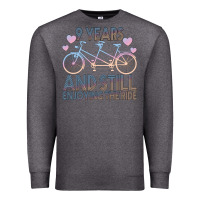Charcoal Heather 9 Years And Still Enjoying The Ride Premium Sweatshirt - Bettercallsaul