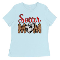 Baby Blue soccer mom Ladies Tee - Zillion Design Studio