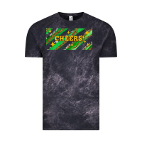 Cloud Black leopar and cowhide with cheers Vintage Tee - AdoDesignShop