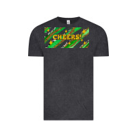 Vintage Black leopar and cowhide with cheers Vintage Tee - AdoDesignShop