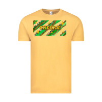 Vintage Mustard leopar and cowhide with cheers Vintage Tee - AdoDesignShop
