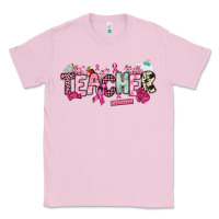 Bubblegum Pink cancer awareness teacher Classic Tee - NancyCooperArtShop