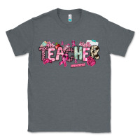 Charcoal Heather cancer awareness teacher Classic Tee - NancyCooperArtShop