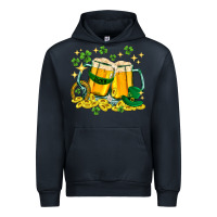 Navy St. Patrick's Day beer Urban Hoodie - HowdyJamesFarm