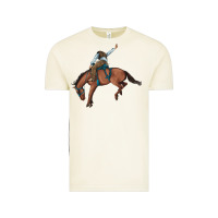 Vintage Arctic bucking bronco cowboy rodeo Vintage Tee - Artiststas