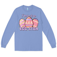 Colony Blue i'm just so egg stra Long Sleeve Tee - MaliasSmallBusiness