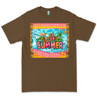 Cacao hello summer Premium Tee - Zillion Design Studio