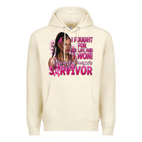 Sandshell i fought for my life and i won afro woman Premium Hoodie - NancyCooperArtShop