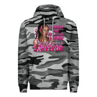 Slate Camo i fought for my life and i won afro woman Premium Hoodie - NancyCooperArtShop