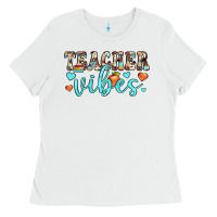 White teacher vibes Ladies Tee - JahusDesignShop