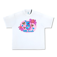 White back to school flowers fifth grade 3200x2400 Urban Heavy Tee - AdoDesignShop