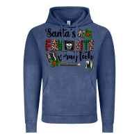 Vintage Denim santa's favorite x ray tech Vintage Hoodie - AdoDesignShop