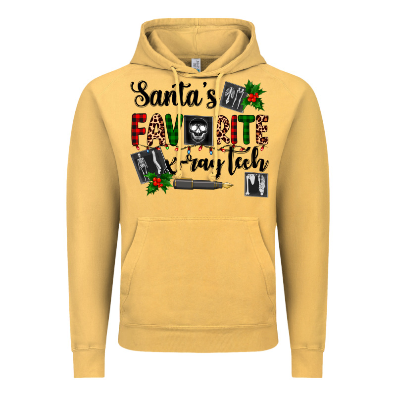 Santa's Favorite X Ray Tech Vintage Hoodie by AdoDesignShop | Teevron