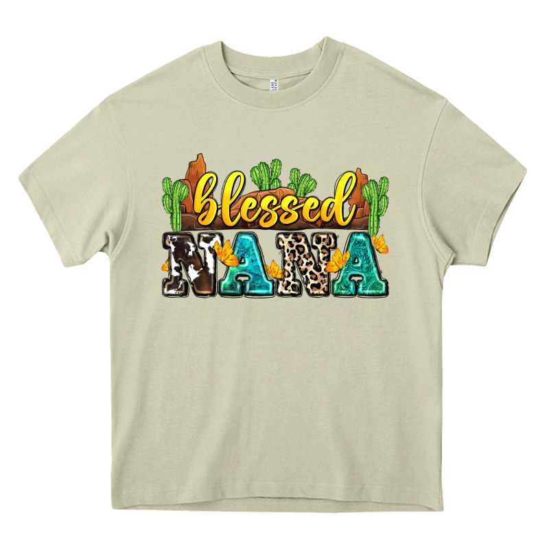 Blessed Nana Heavy Core Tee by Zillion Design Studio | Teevron