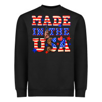 Black made in the usa Heavyweight Sweatshirt - NancyCooperArtShop