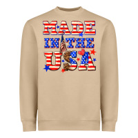 Mushroom made in the usa Heavyweight Sweatshirt - NancyCooperArtShop