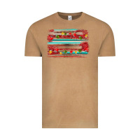 Vintage Camel christmas background Vintage Tee - AdoDesignShop