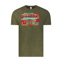Christmas Background Vintage Tee | Teevron