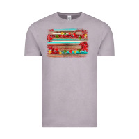 Vintage Zinc christmas background Vintage Tee - AdoDesignShop