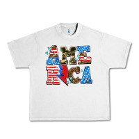 Lunar Rock america with heart Urban Heavy Tee - AdoDesignShop