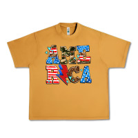 Peanut Butter america with heart Urban Heavy Tee - AdoDesignShop