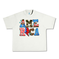 Pistachio america with heart Urban Heavy Tee - AdoDesignShop