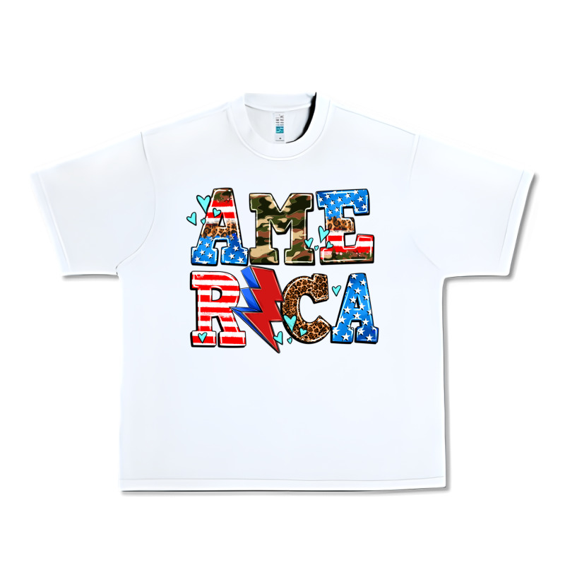 America With Heart Urban Heavy Tee by AdoDesignShop | Teevron
