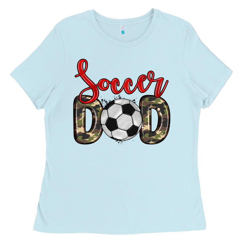 Soccer Dad Ladies Tee by Zillion Design Studio | Teevron