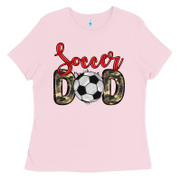 Bubblegum Pink soccer dad Ladies Tee - Zillion Design Studio