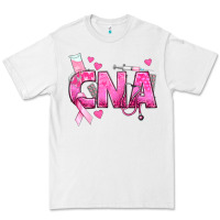 White Breast Cancer CNA Certified Nursing Assistant Premium Tee - texasbilliewilder