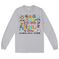 Moon Dust god is so much bigger than malia Long Sleeve Tee - MaliasSmallBusiness