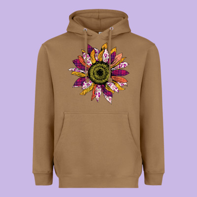 Sunflower Heavyweight Hoodie Designed By Bettercallsaul