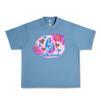 Pebble Blue back to school flowers sixth grade 3200x2400 Urban Heavy Tee - AdoDesignShop