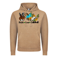 Vintage Coffee peace love  bullskull Vintage Hoodie - AdoDesignShop