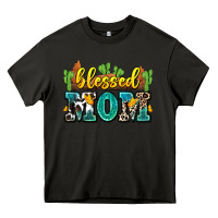 Asphalt blessed mom Heavy Core Tee - Zillion Design Studio