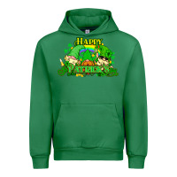 Emerald St. Patrick's Day gnomes Urban Hoodie - HowdyJamesFarm