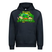 Navy St. Patrick's Day gnomes Urban Hoodie - HowdyJamesFarm