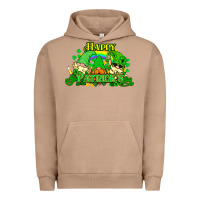 Pigment Burro St. Patrick's Day gnomes Urban Hoodie - HowdyJamesFarm