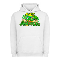 Pigment Lunar Rock St. Patrick's Day gnomes Urban Hoodie - HowdyJamesFarm
