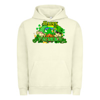 Pigment Pistachio St. Patrick's Day gnomes Urban Hoodie - HowdyJamesFarm