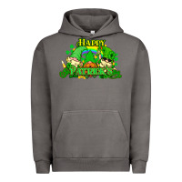 Pigment Tornado St. Patrick's Day gnomes Urban Hoodie - HowdyJamesFarm