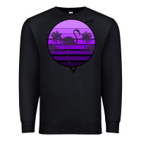 Black Flamingo Palm Premium Sweatshirt - Bettercallsaul