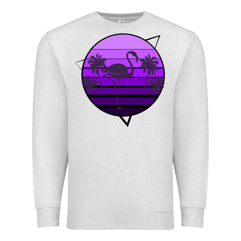 Flamingo Palm Premium Sweatshirt by Bettercallsaul | Teevron