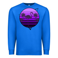True Royal Flamingo Palm Premium Sweatshirt - Bettercallsaul