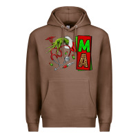 Chestnut Christmas Character Nurse Premium Hoodie - NancyCooperArtShop