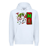 White Christmas Character Nurse Premium Hoodie - NancyCooperArtShop