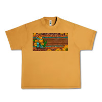 Peanut Butter custom cowboy boots sunflowers and cactus license plate Urban Heavy Tee - Artiststas