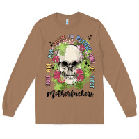 Toasted Coconut not alive to please Long Sleeve Tee - MaliasSmallBusiness
