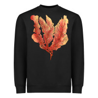 Black pink venus fan sea coral Heavyweight Sweatshirt - LillyAllenDesigns