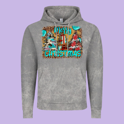Merry Christmas Vintage Hoodie Designed By Jahusdesignshop